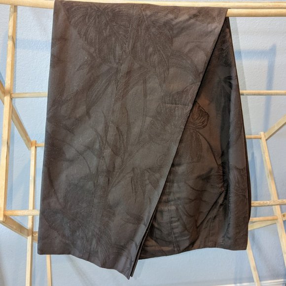 Talbots Leaf Print Fully Lined, Side-zip pants Size 12 - Picture 1 of 9